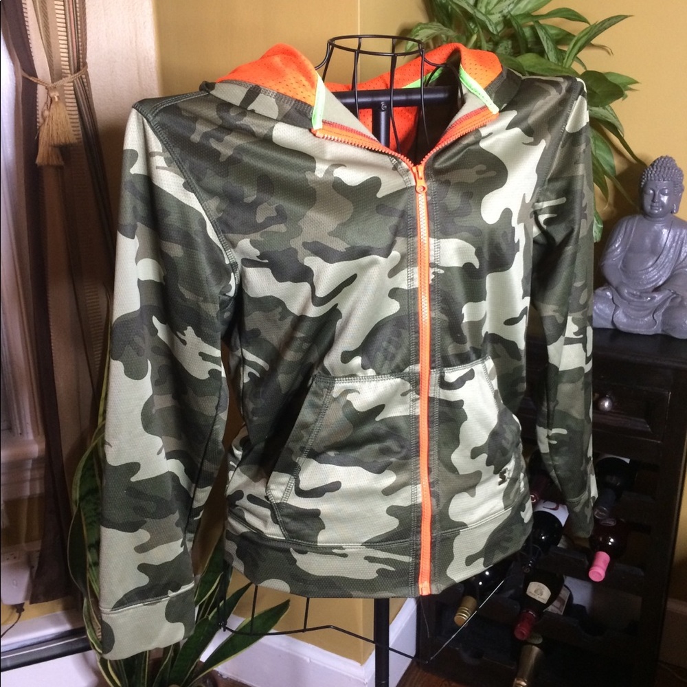 STARTER lined Camouflage Jacket Kids XXL
